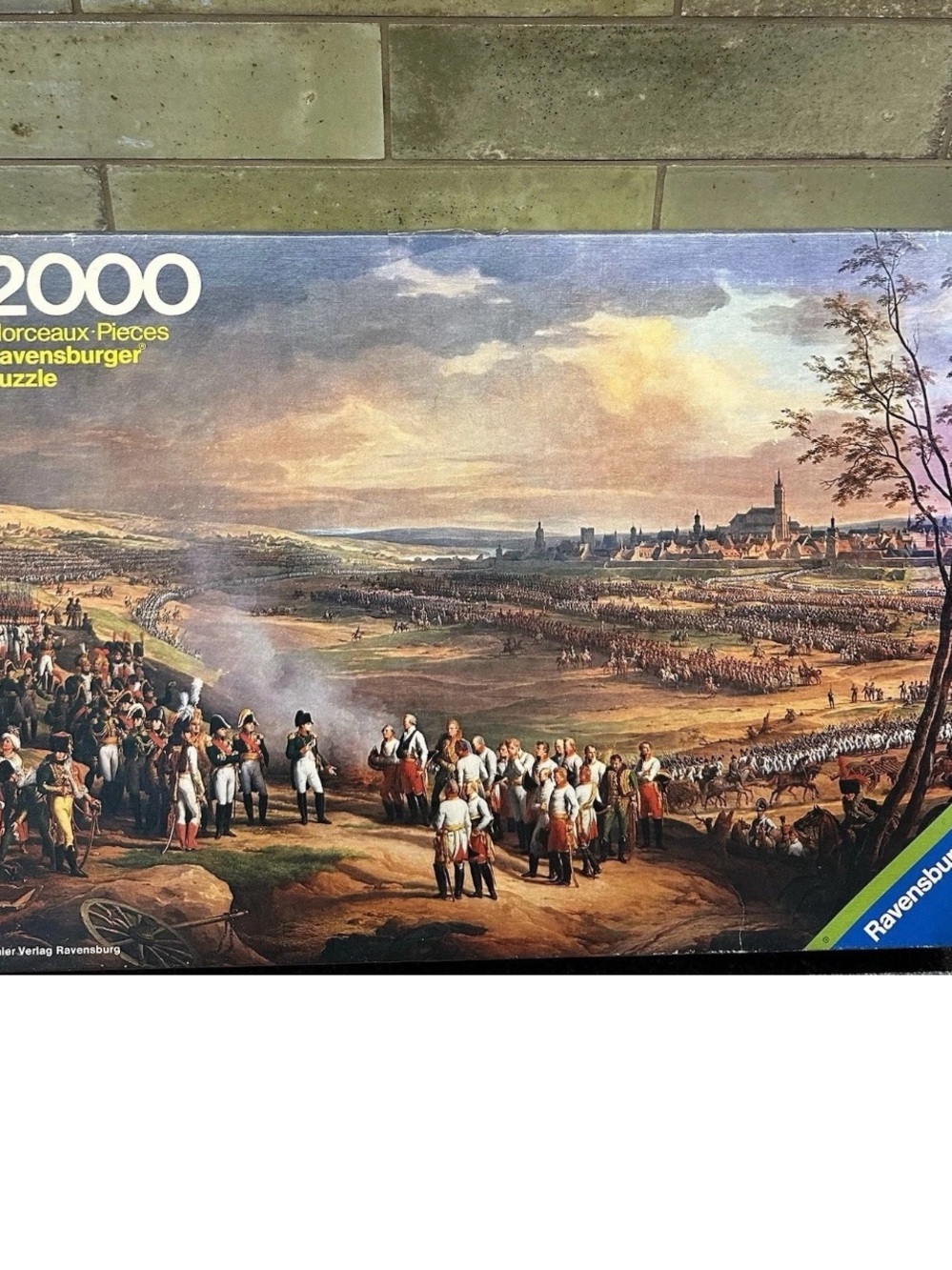Ravensburger 2000-Piece Jigsaw Puzzle – Multicolor Historic Battlefield Scene